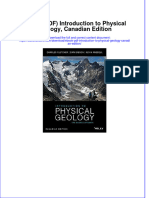 FULL Download Ebook PDF Introduction To Physical Geology Canadian Edition PDF Ebook