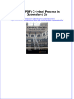 Ebook PDF Criminal Process in Queensland 2e PDF