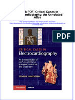 Ebook PDF Critical Cases in Electrocardiography An Annotated Atlas PDF