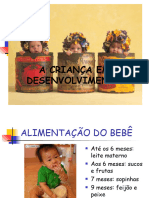 A Criança em Desenvolvimento