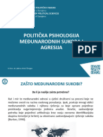 PP - Politička Psihologija Međunarodnih Sukoba