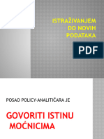 Policy Anketno Istraživanje 7 - Lekcija