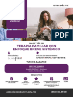 Plan de Estudios Maestria en Terapia Familiar Con Enfoque Breve Sistemico 2023