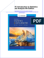 FULL Download Ebook PDF Introduction To Statistics and Data Analysis 6th Edition PDF Ebook
