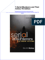Ebook Ebook PDF Serial Murderers and Their Victims 7th Edition PDF