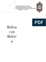 Bolivar en Bolivia