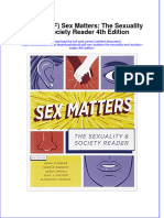 Ebook Ebook PDF Sex Matters The Sexuality and Society Reader 4th Edition PDF