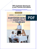 Ebook PDF Customer Service For Hospitality and Tourism 2nd Edition PDF