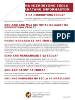Ebola Tagalog