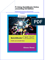Ebook PDF Using Quickbooks Online For Accounting 3rd Edition PDF