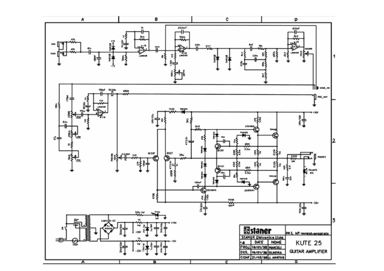Diagrama KUTE 25 Da STANER | PDF