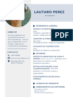 Curriculum CV Resume Academico Minimalista Profesional Simple Blanco - 20240102 - 151022 - 0000