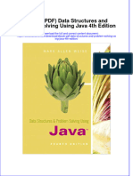 Ebook PDF Data Structures and Problem Solving Using Java 4th Edition PDF