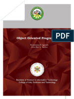 Object Oriented Programming: Numeriano B. Aguado John Ren G. Santos