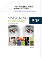 Ebook PDF Visualizing Human Biology 5th Edition PDF