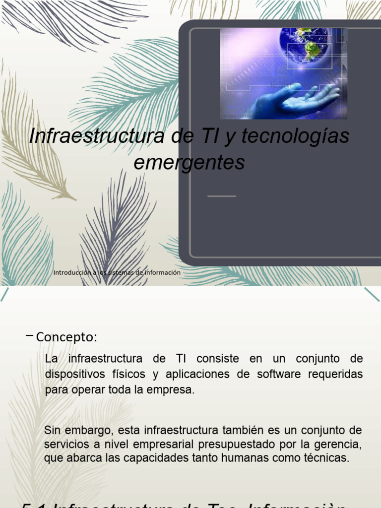 Infraestructura de TI y Tendencias Emergentes | PDF | Tecnologías de la ...