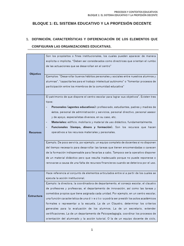 Bloque 1 Pce | PDF