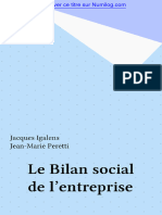 Le Bilan Social de L'entreprise