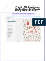 Ebook PDF Walk A Mile Experiencing and Understanding Diversity in Canada 2nd Edition by Theresa Anzovino PDF