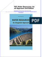 Ebook PDF Water Resources An Integrated Approach 2nd Edition PDF