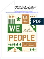 Ebook PDF We The People Core Twelfth Edition 12th Edition PDF
