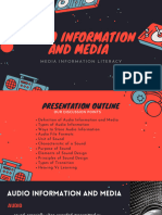 Audio Information and Media 1
