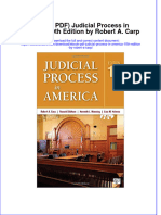 FULL Download Ebook PDF Judicial Process in America 10th Edition by Robert A Carp PDF Ebook