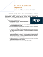 Modul III Tema 3 Plan de Actiuni de Prevenire A Bullyingului