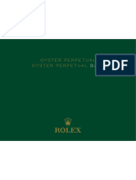 Rolex Oyster Perpetual - User Manual - EN 2017