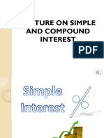 Lecture 6 Simple and Compound Interest