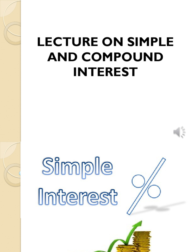 Simple vs. Compound Interest Explained | PDF | Interest | Compound Interest