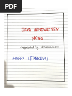 C Programming Handwritten Notes | PDF