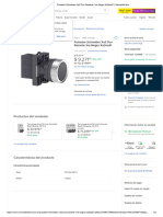 Pulsador Schneider Xa2 Pco Rasante 1na Negro Xa2ea21