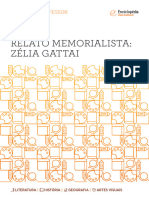 O Relato Memorialista de Zélia Gattai
