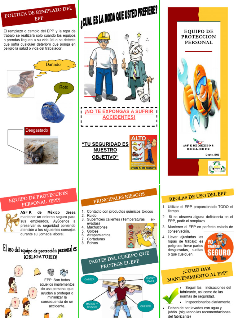 Uso Seguro del EPP en ASF-K México | PDF