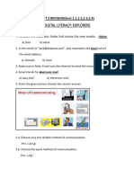 Answer UNIT 2.1-2.2-2.3-2.4-GRADE 3 TERM2 REVISION