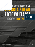 Atualizado Ebook Como Criar Um Neg Cio de Energia Solar Fotovoltaica Do Zero