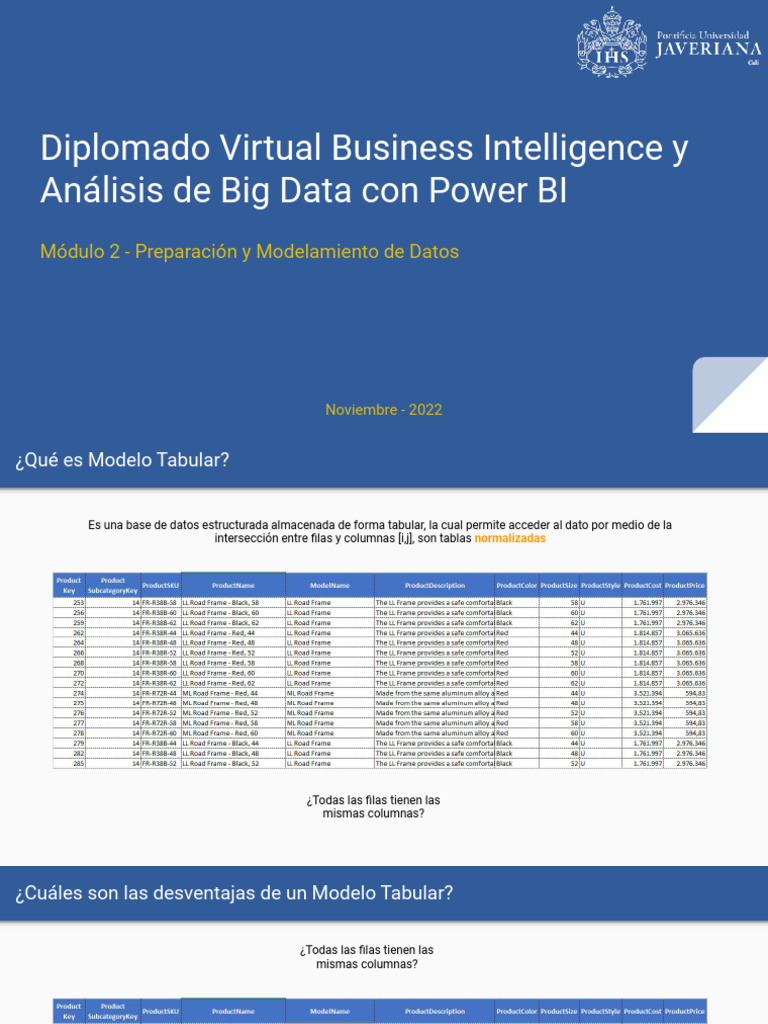 Módulo2 Preparación De Datos Pdf Bases De Datos Cibernética
