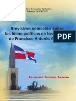 Selección Sobre Las Ideas Políticas de Francisco Antonio Avelino