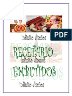 Recetario Embutidos Infinito Diseños y 857