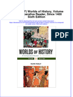 Download eBook PDF Worlds of History Volume 2 a Comparative Reader Since 1400 Sixth Edition pdf