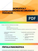 Fístula Pancreática