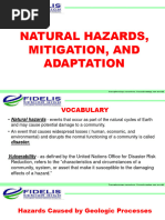 Natural Hazards Geologic Hazards 1