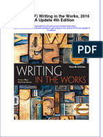 Ebook PDF Writing in The Works 2016 Mla Update 4th Edition PDF