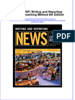 Ebook PDF Writing and Reporting News A Coaching Method 8th Edition PDF