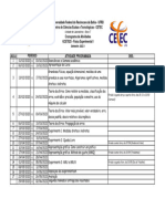 Cronogramas Praticas 2022.2