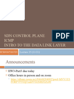 25 F23 SDN Control Plane ICMP Intro To DLL