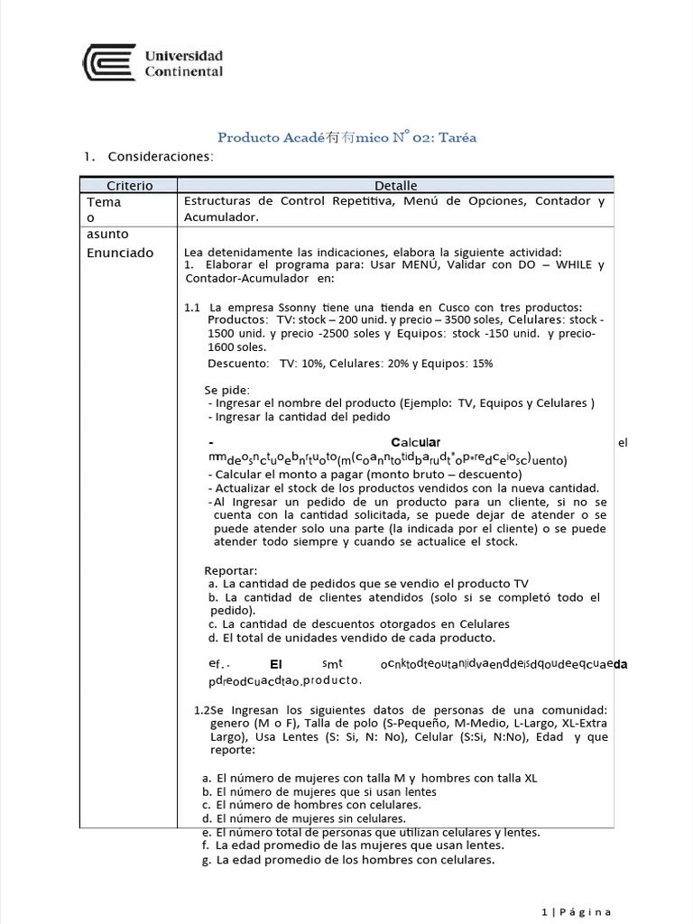 PDF Pa 02 Fundamentos Programacion | PDF | Programa de computadora ...