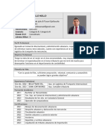 Curriculum Vitae Samuel Mollo Mollo