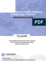 4 - Perawatan Dan Pemeliharaan Peralatan Kantor